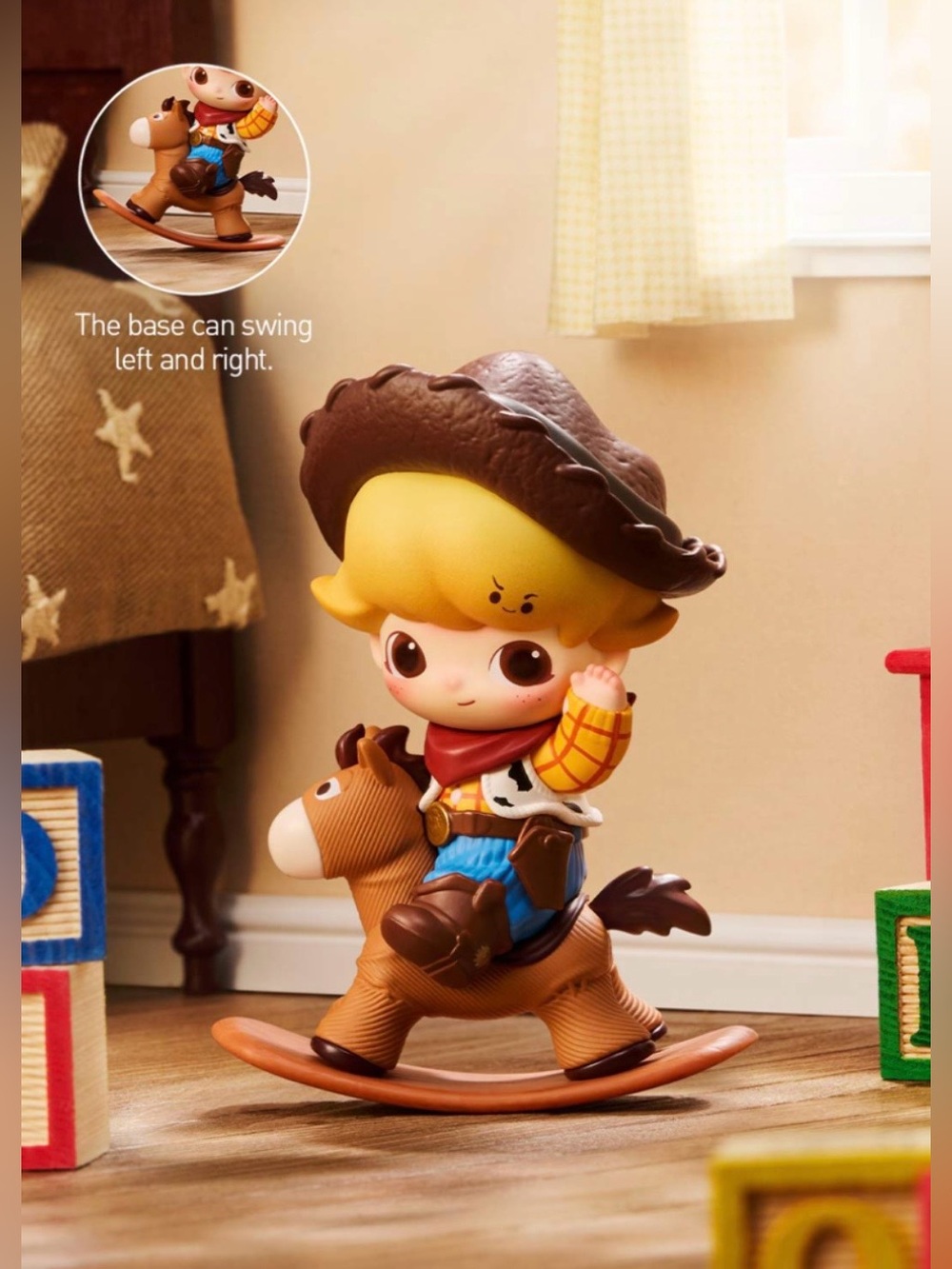 PopMart Dimoo World x Pixar Series Figurine Woody